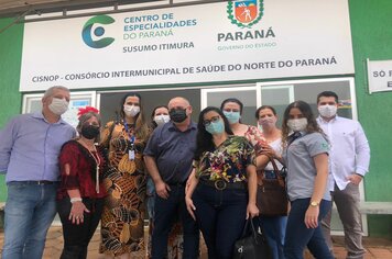 Visita da 16º Regional de Saúde