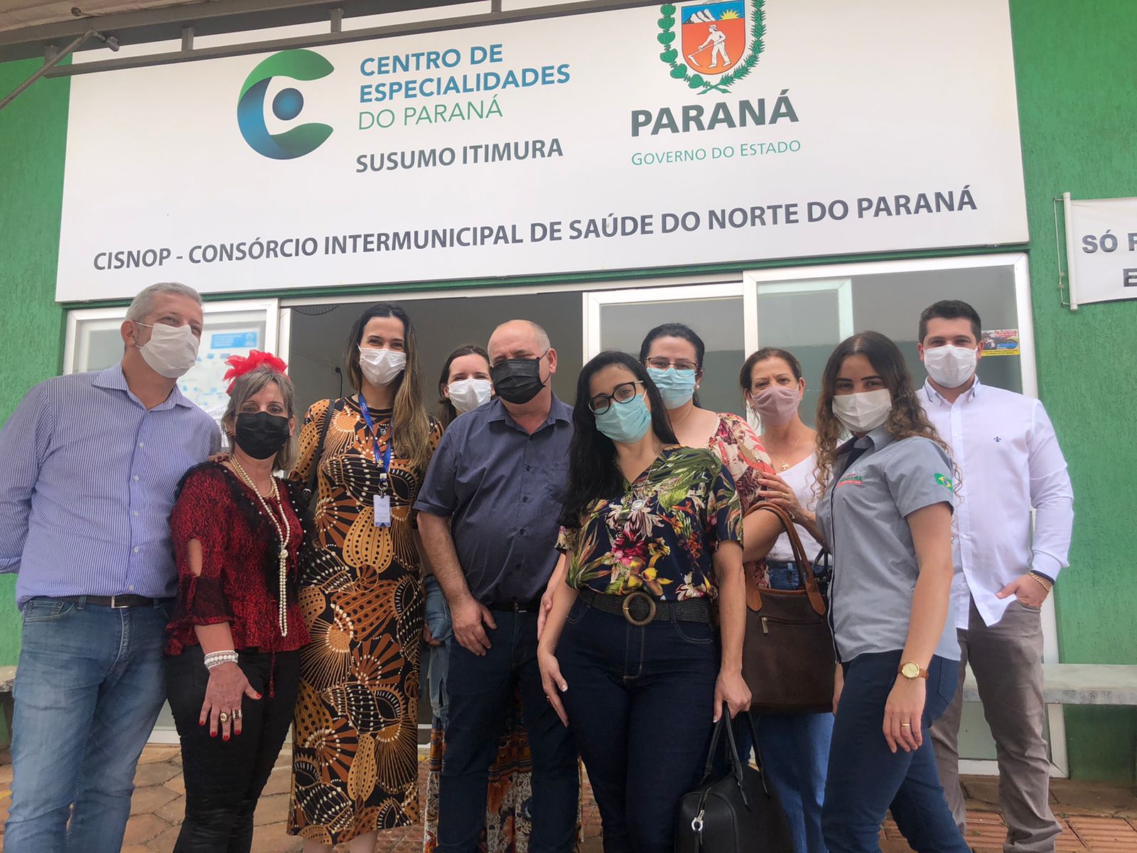 Visita da 16º Regional de Saúde